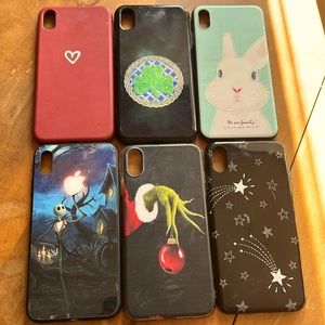 iPhone 10 Xs Max- Valentine, St. Patti’s, Easter, July 4th. Halloween & XMas.